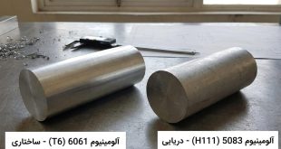 مقایسه گرد آلومینیومی 6061 و 5083